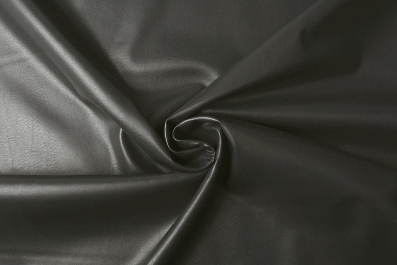 Similicuir Anthracite Gris