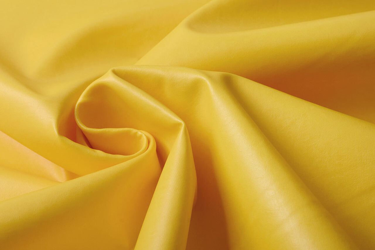 Kunstleder Gelb