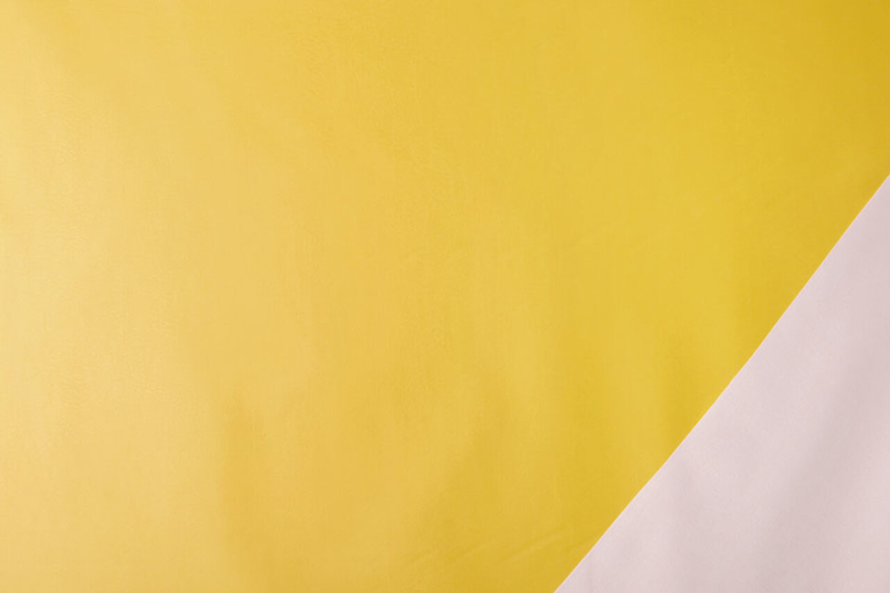 Kunstleder Gelb