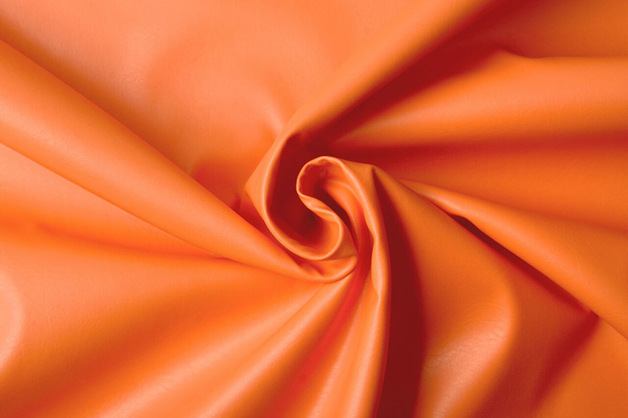 Kunstleder Orange