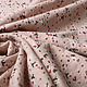 Oeko-Tex®  Cotton Jersey Embroidery Flowers Powder Pink