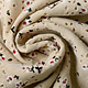 Oeko-Tex®  Cotton Jersey Embroidery Flowers Natural