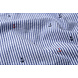 Seersucker Righe Anker Rosso Nero Seersucker Righe Anker Rosso Nero