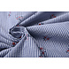 Seersucker Rayures Fleurs Rouge Seersucker Rayures Fleurs Rouge