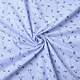 Seersucker Streifen Blasenblume Babyblau