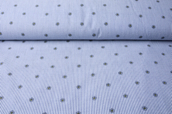 Seersucker Stripes Daisy