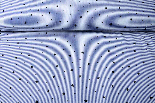 Seersucker Stripes with Stars
