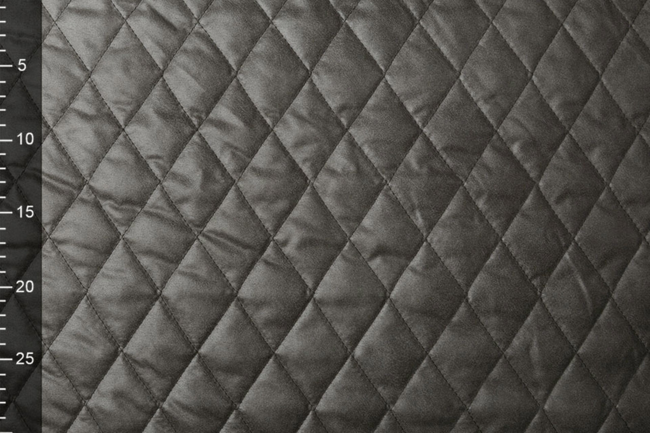 Gewatteerde Alcantara Suede Antraciet Grijs Gewatteerde Alcantara Suede Antraciet Grijs