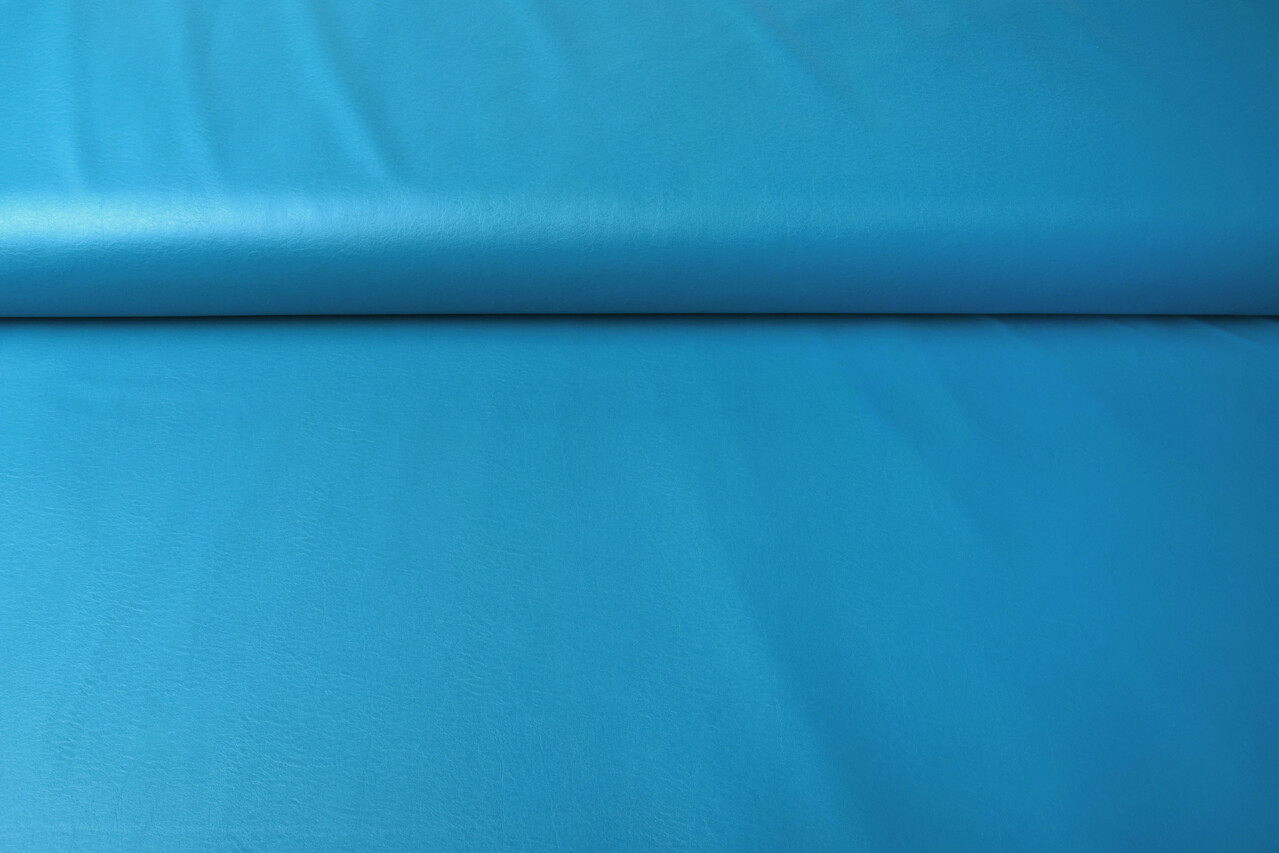 Artificial Leather Dark Aqua