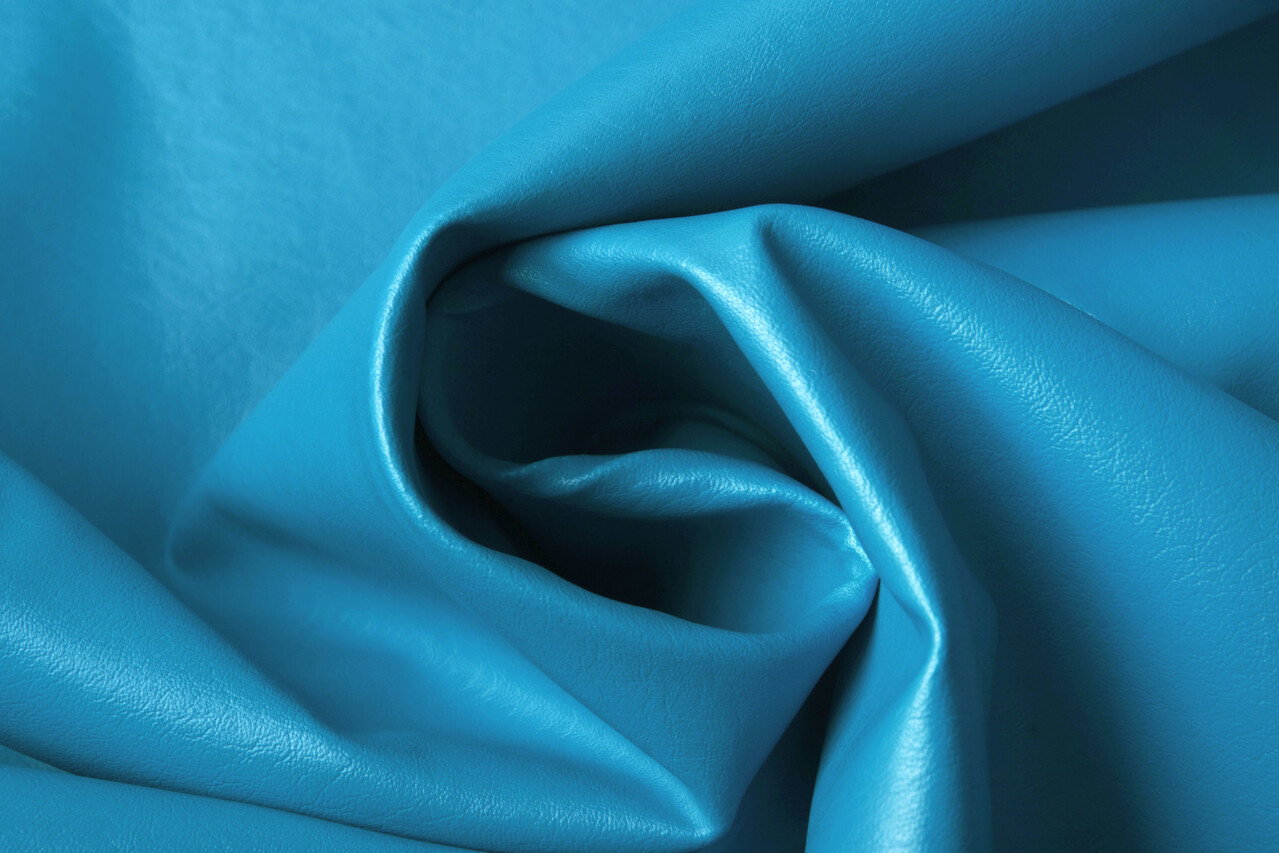 Artificial Leather Dark Aqua