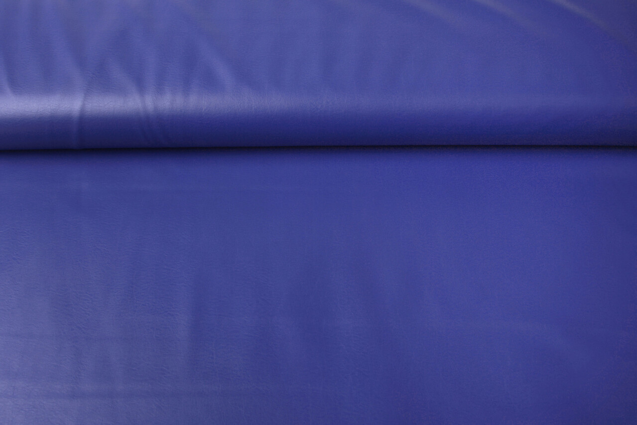 Imitatieleer Konings Blauw Imitatieleer Konings Blauw