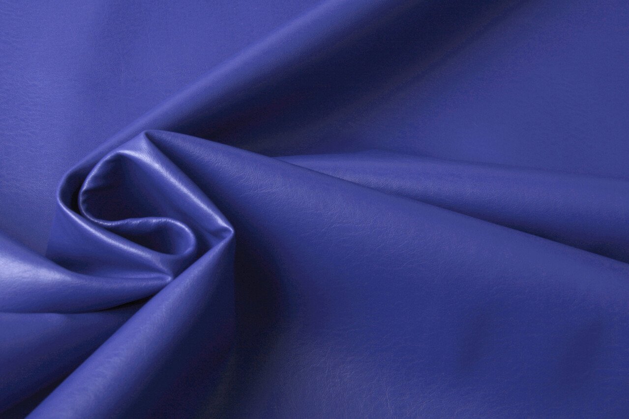 Imitatieleer Konings Blauw Imitatieleer Konings Blauw