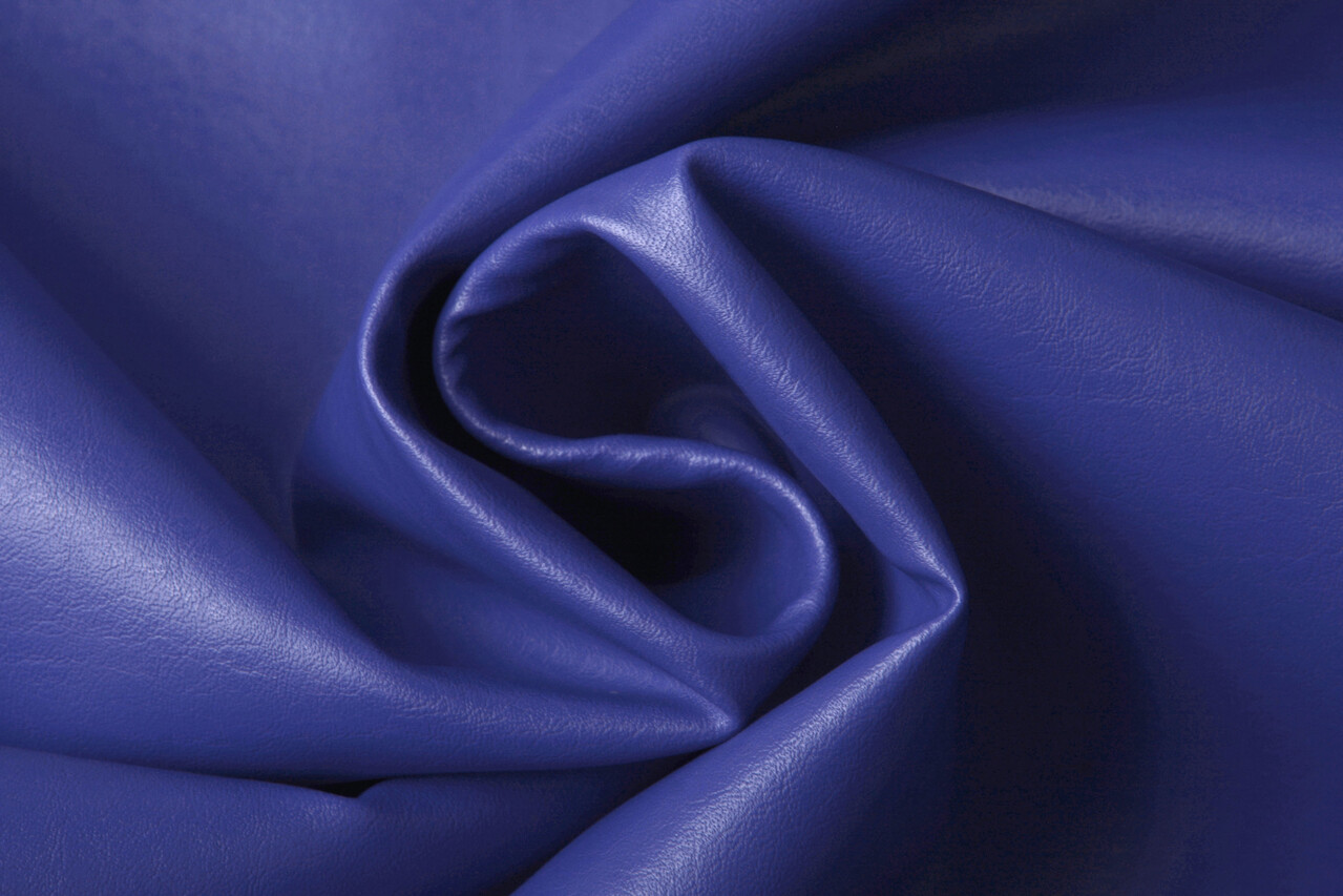 Imitatieleer Konings Blauw Imitatieleer Konings Blauw