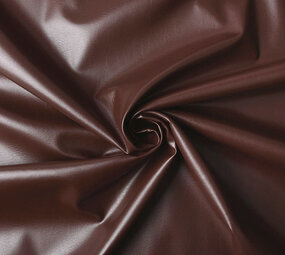 Artificial Leather Dark Red
