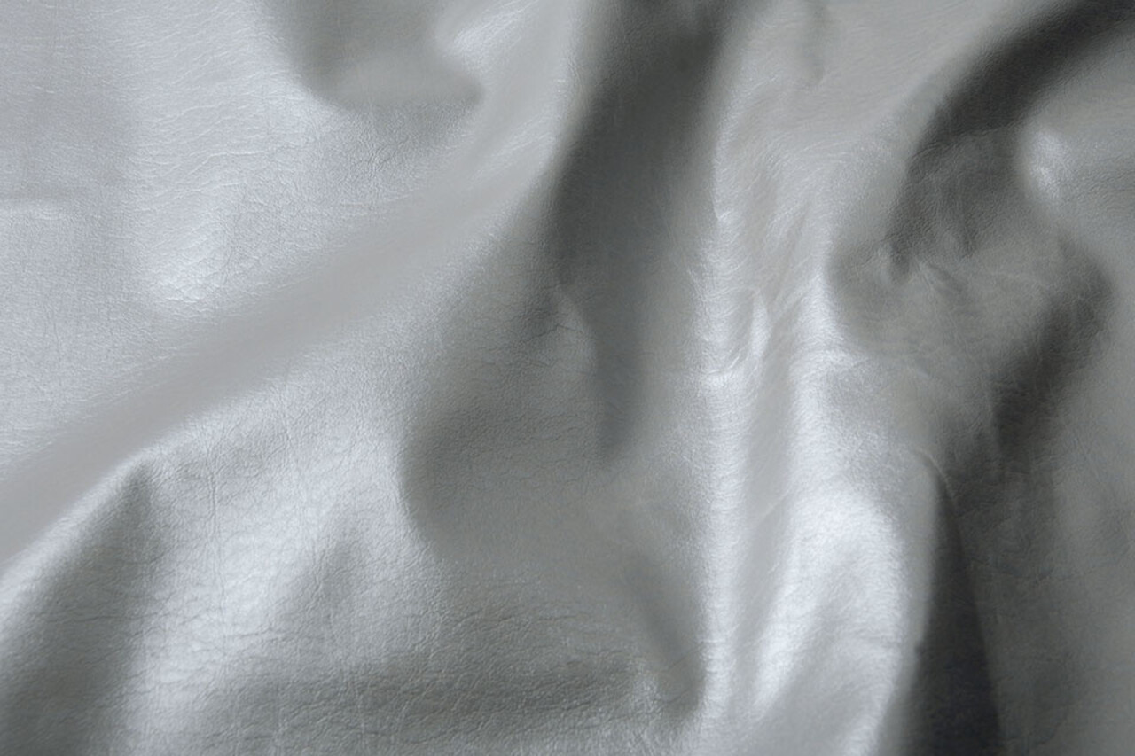 Artificial Leather Silver Artificial Leather Silver