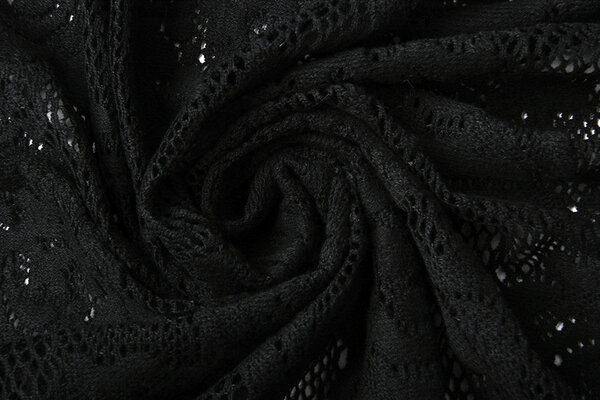 Katoen Kant Sofie Zwart Katoen Kant Sofie Zwart