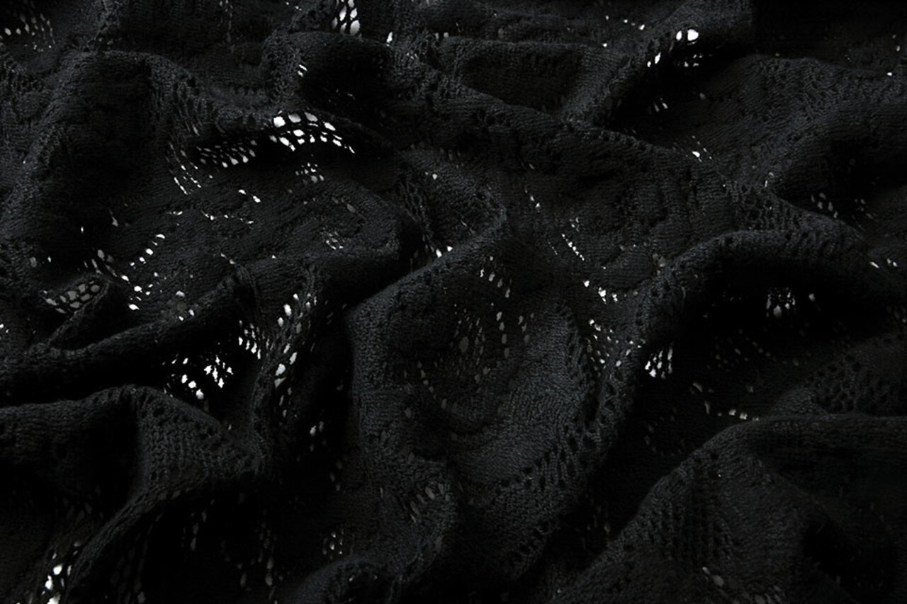 Katoen Kant Sofie Zwart Katoen Kant Sofie Zwart