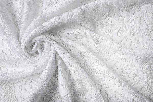 Cotone Pizzo Sofie Bianco Cotone Pizzo Sofie Bianco