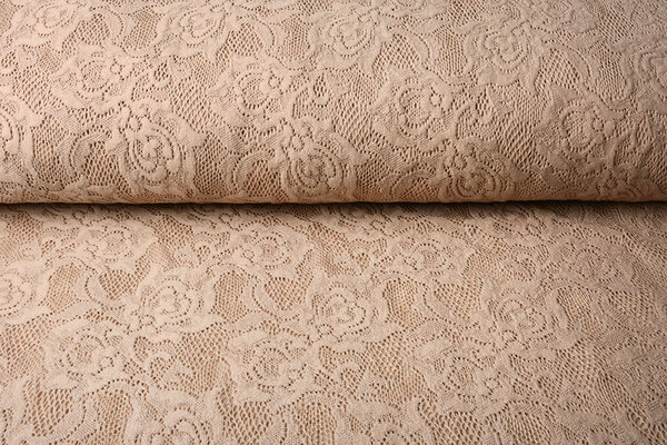 Baumwolle Spitze Sofie Puderrosa