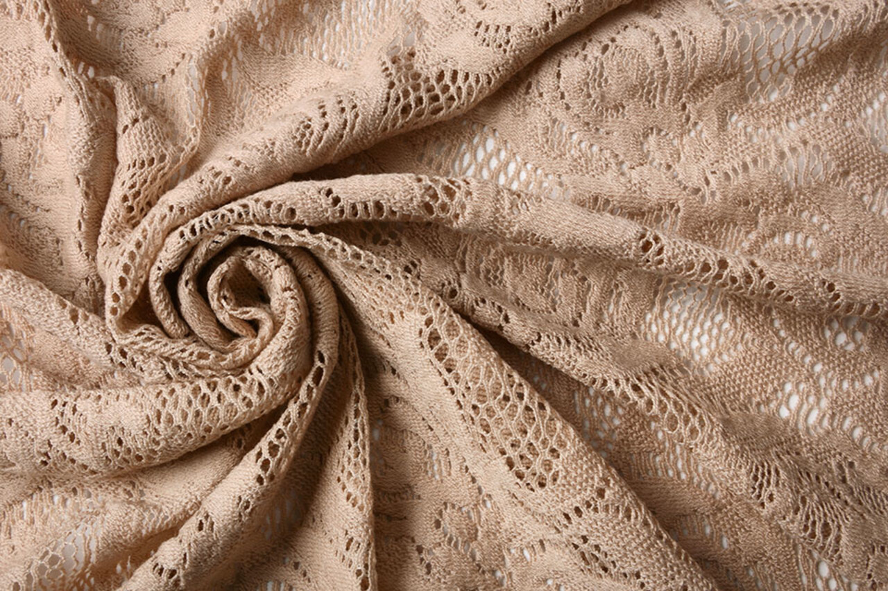 Baumwolle Spitze Sofie Puderrosa