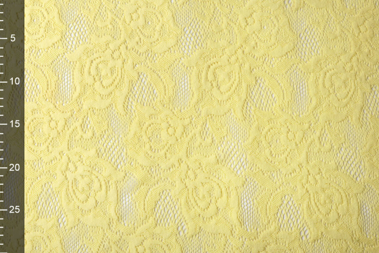 Algodón Encaje Sofie Amarillo Algodón Encaje Sofie Amarillo