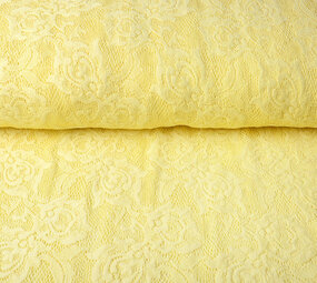 Algodón Encaje Sofie Amarillo Algodón Encaje Sofie Amarillo