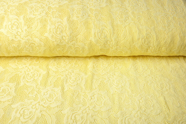 Cotone Pizzo Sofie Giallo Cotone Pizzo Sofie Giallo