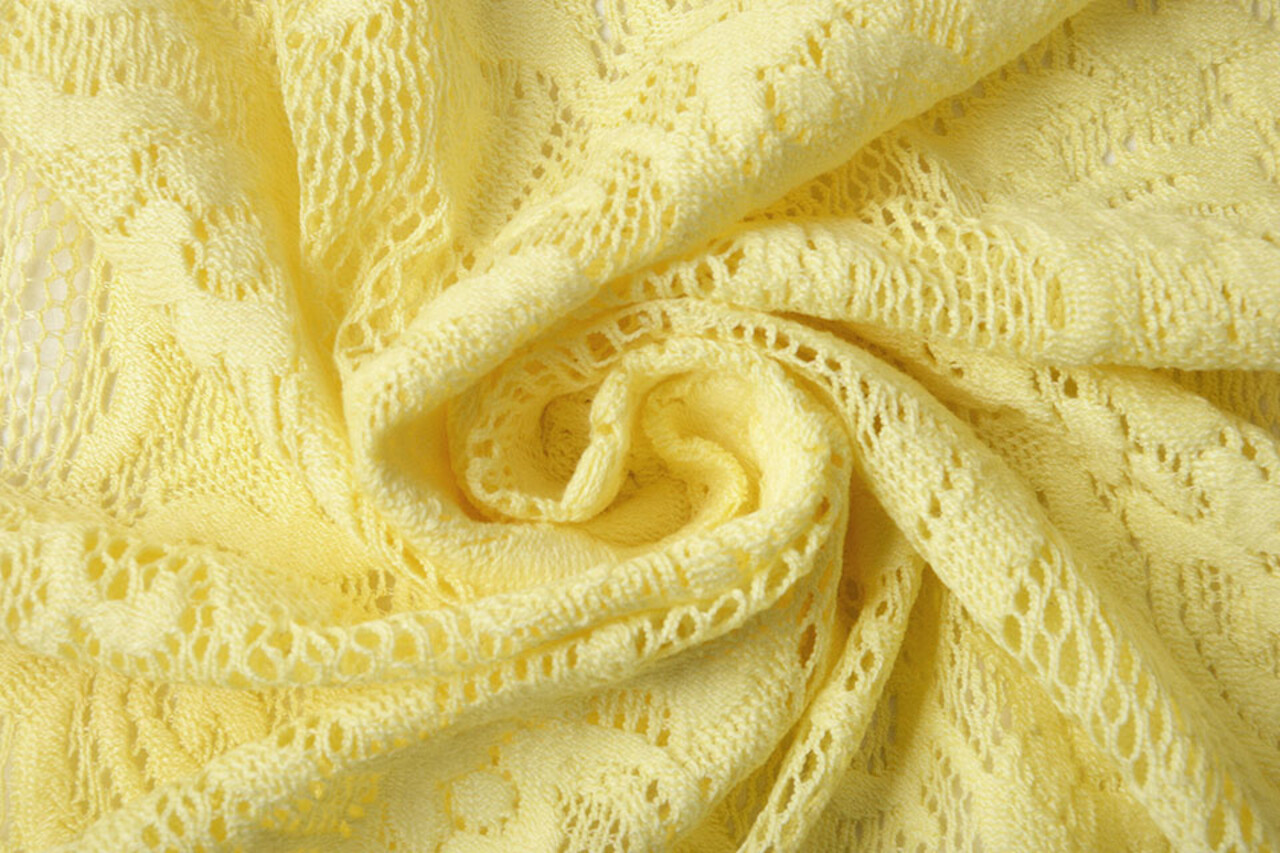 Cotton Lace Sofie Yellow Cotton Lace Sofie Yellow