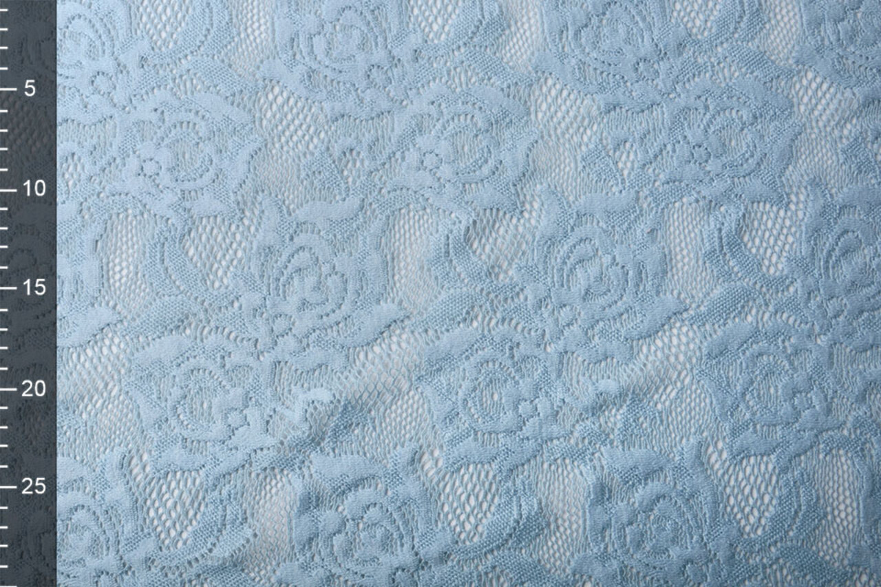 Baumwolle Spitze Sofie Babyblau