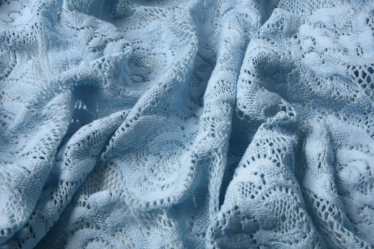 Coton Dentelle Sofie Bleu Layette