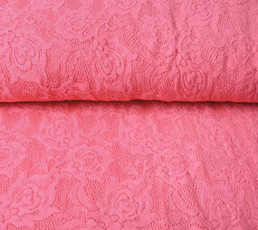 Baumwolle Spitze Sofie Fuchsia Baumwolle Spitze Sofie Fuchsia