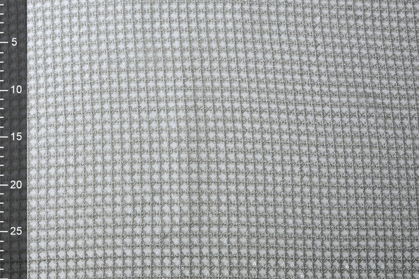 Crochet Lace Sequins Leonie Silver