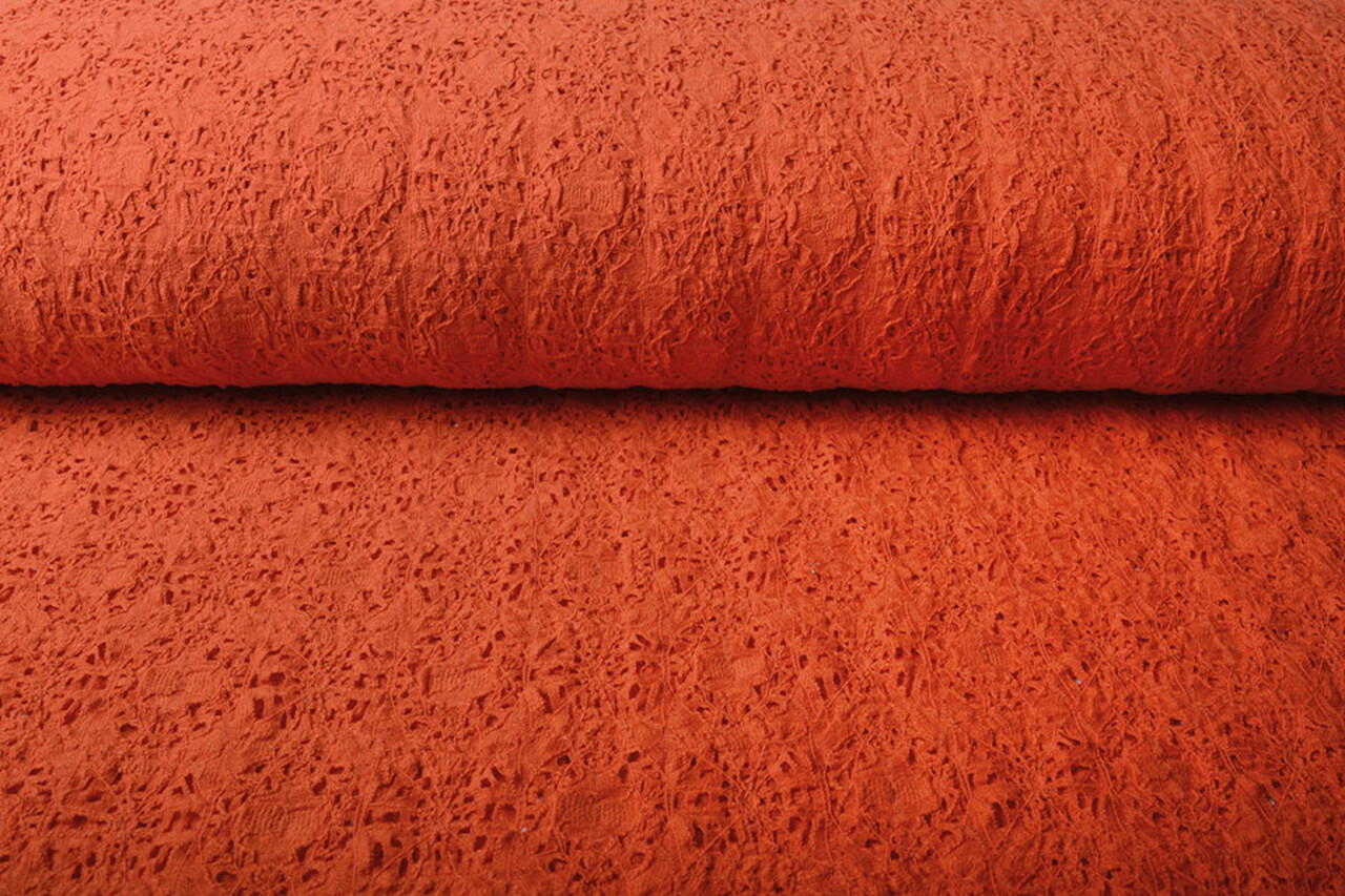 Jersey Knitted Dark Orange