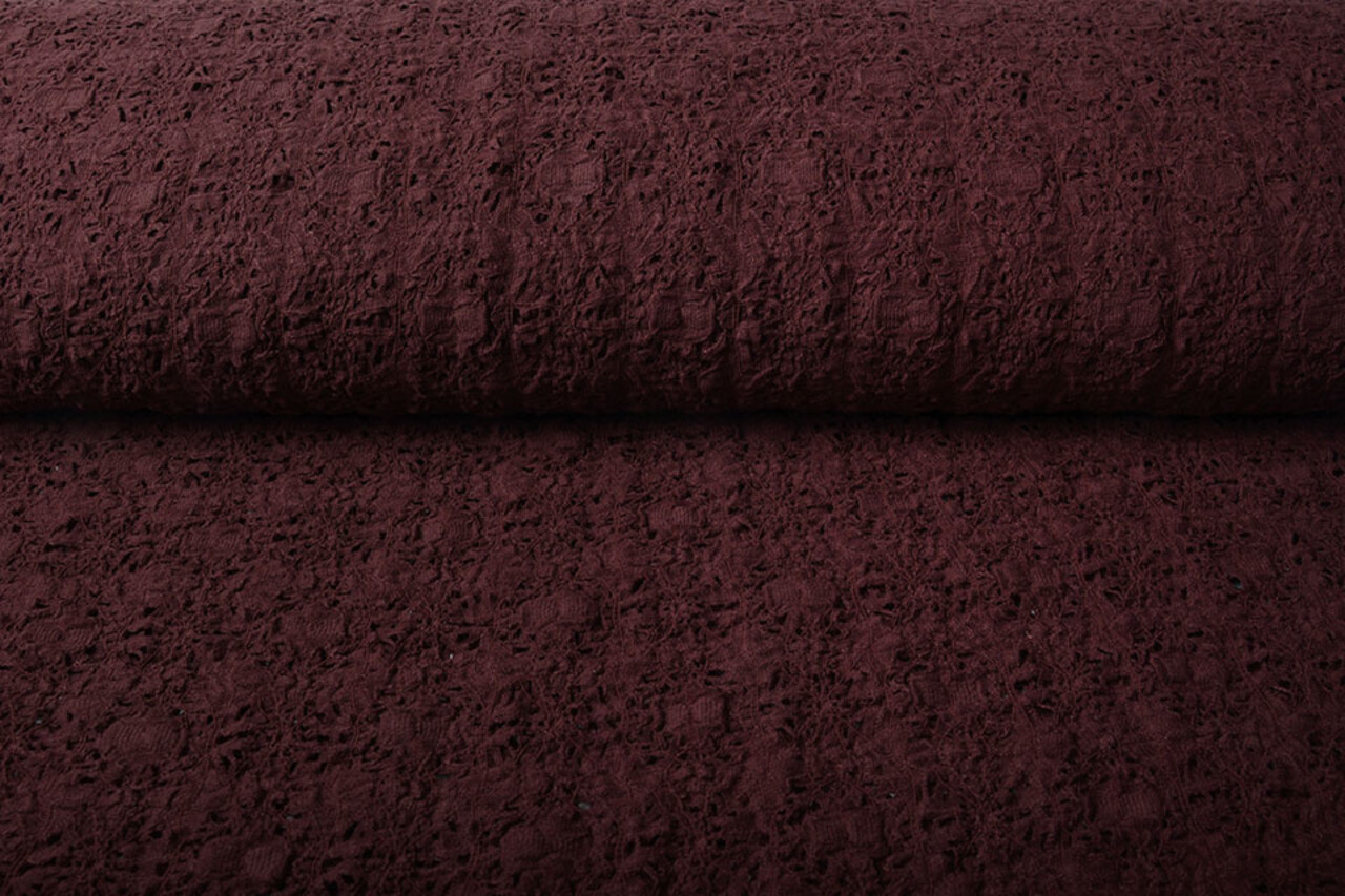 Jersey Gebreid Bordeaux Jersey Gebreid Bordeaux