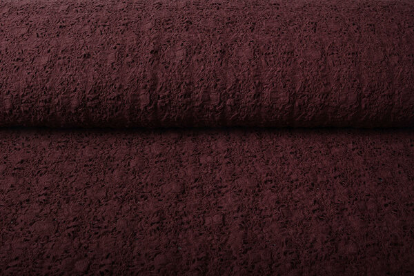 Jersey Gestrickt Bordeaux