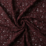 Jersey Gestrickt Bordeaux