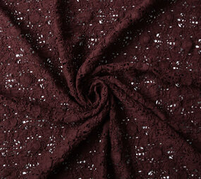 Jersey Gebreid Bordeaux