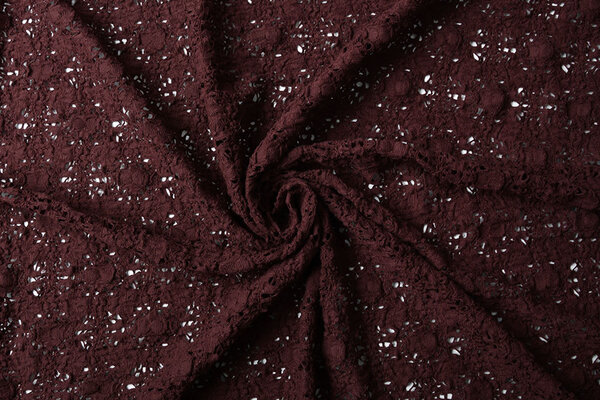 Jersey Tricoté Bordeaux