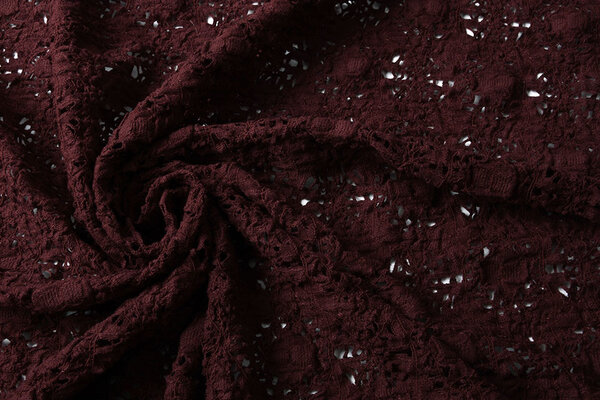 Jersey Knitted Bordeaux