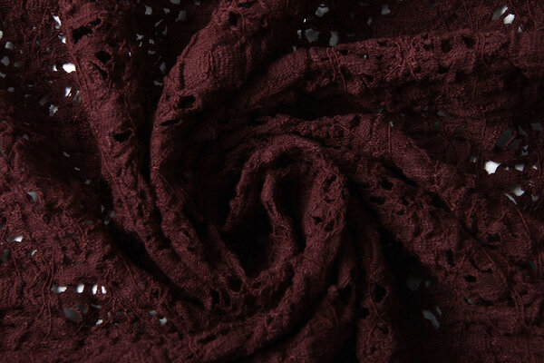 Jersey Knitted Bordeaux
