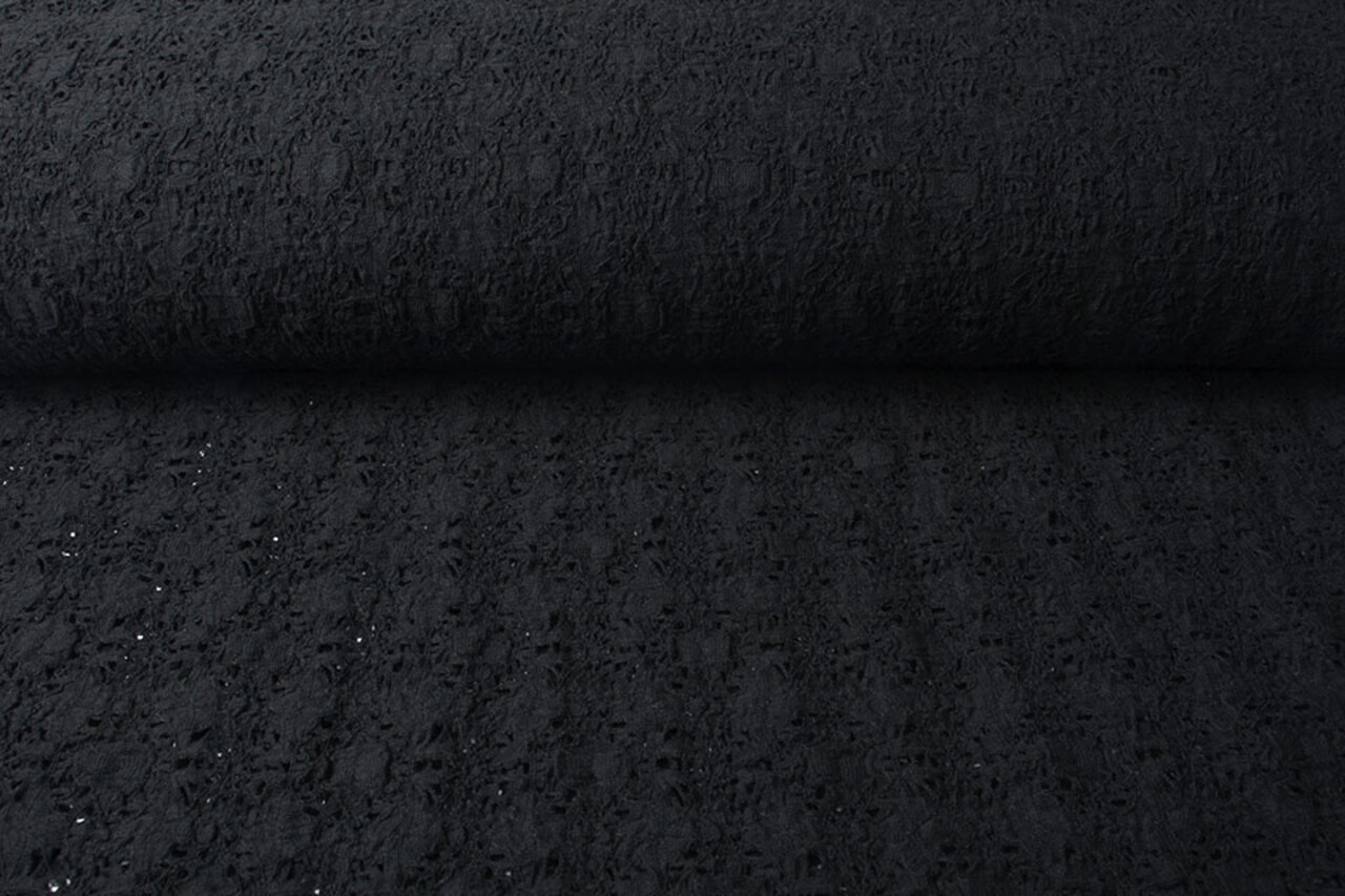 Jersey Tricoté Noir Jersey Tricoté Noir