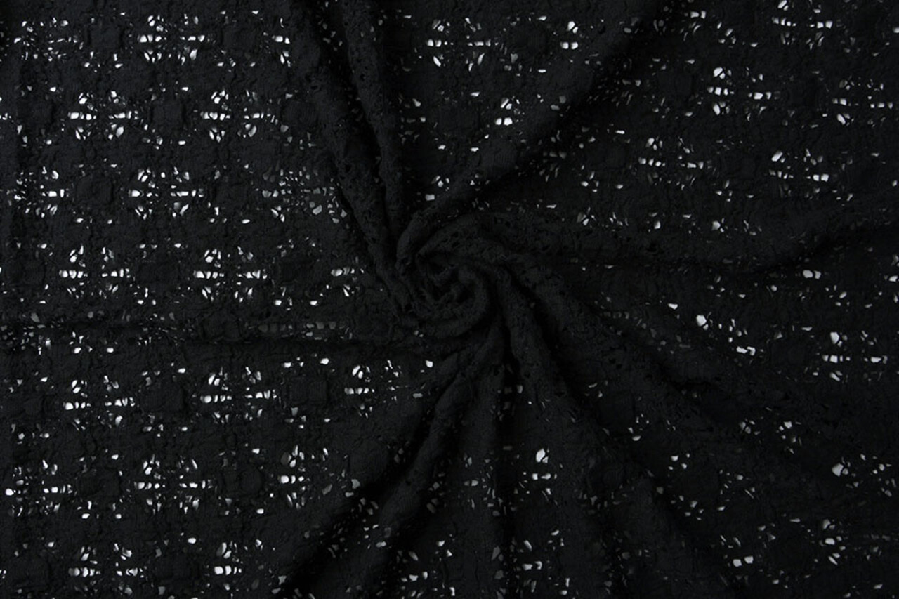Jersey Gestrickt Schwarz Jersey Gestrickt Schwarz