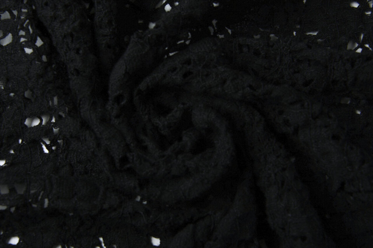 Jersey Tricoté Noir Jersey Tricoté Noir