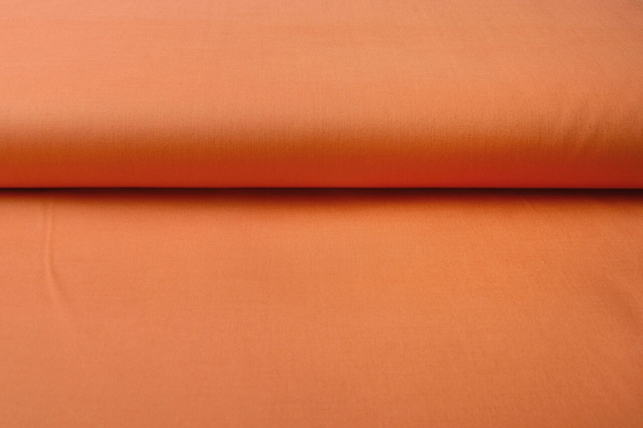 Stretch Poplin Oranje