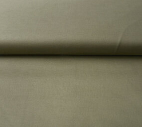 Stretch Poplin Army Green
