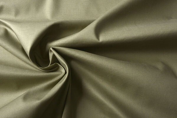 Stretch Popeline Vert Militaire