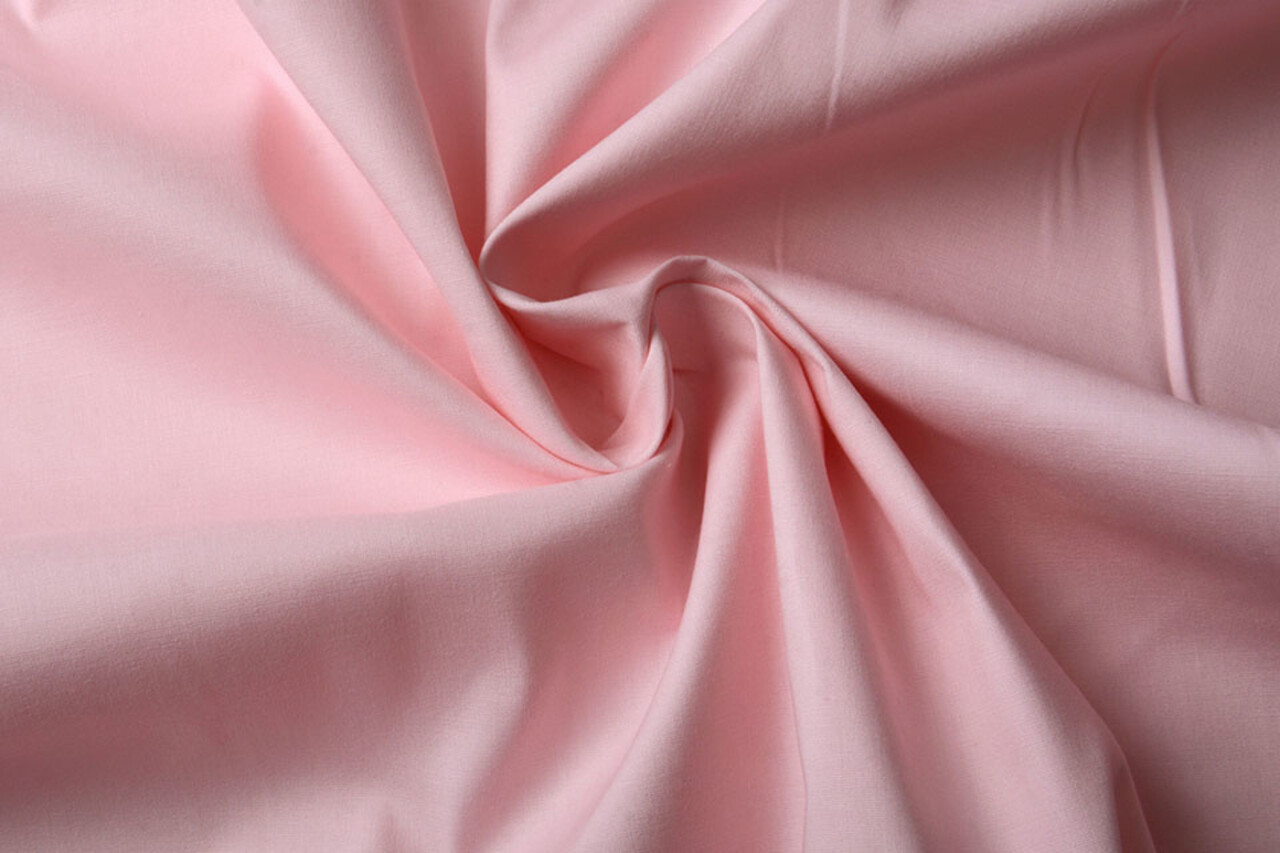 Stretch Poplin Baby Roze