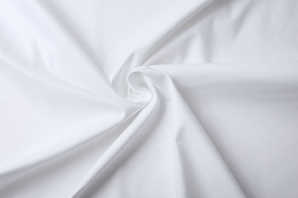 Stretch Poplin White Stretch Poplin White