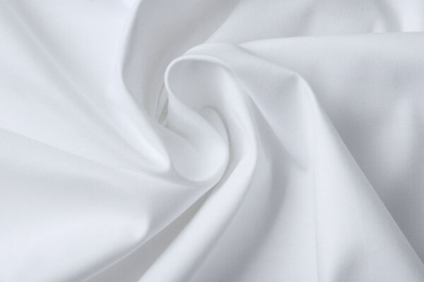 Stretch Poplin White Stretch Poplin White