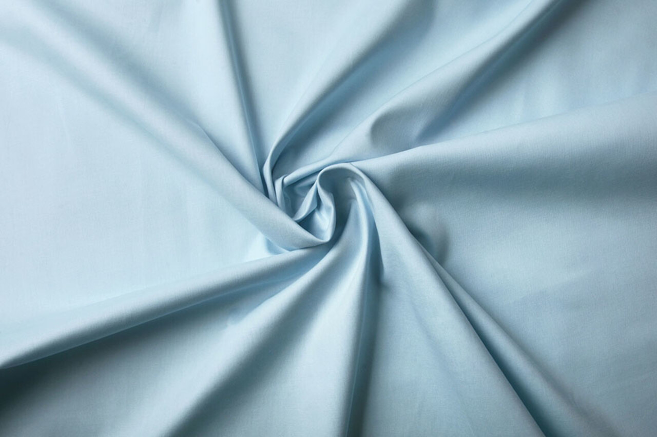 Stretch Poplin Baby Blue Stretch Poplin Baby Blue